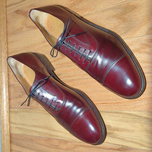Salvatore Ferragamo Oxford Burgundy - Picture 5 of 9
